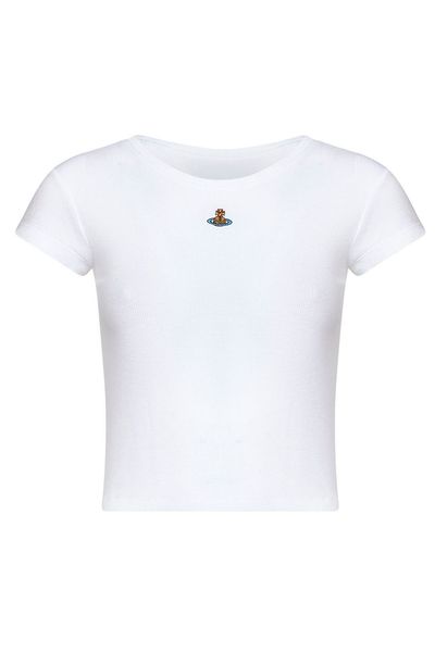Vivienne Westwood Baby Peru Printed Crop T-Shirt