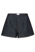 Jacquemus Logo Detailed Denim Shorts
