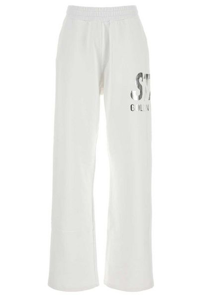 Golden Goose Deluxe Brand Logo Printed Wide-Leg Track Pants