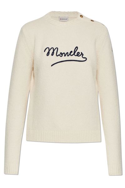 Moncler Embroidered Logo Jumper