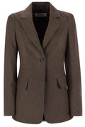 Max Mara Agguati Denim Effect Blazer