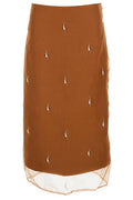 Róhe Embellished Skirt