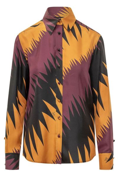 PUCCI Drago Print Satin Shirt