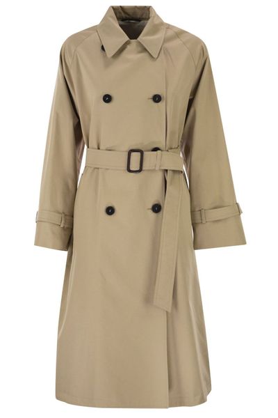 Weekend Max Mara Double Breasted Back Print Coat