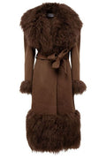 Giuseppe Di Morabito Tie Waist Long-Sleeved Coat