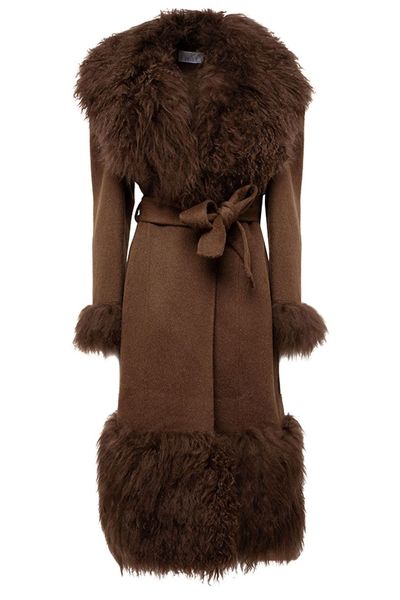 Giuseppe Di Morabito Tie Waist Long-Sleeved Coat