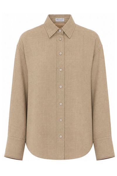 Brunello Cucinelli Monile Detail Shirt