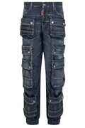 Dsquared2 Baggy Fit Cargo Jeans