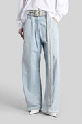 DARKPARK Logo Patch Wide-Leg Jeans