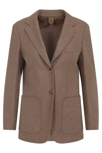 Max Mara Caraffa Single-Breasted Tailored Blazer