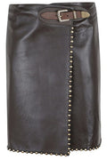 Etro Studded Belted Skirt