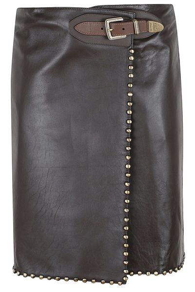 Etro Studded Belted Skirt