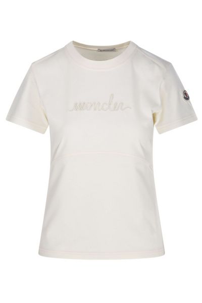 Moncler Logo Patch Crewneck T-Shirt