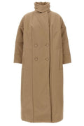 Dries Van Noten Roxana High-Neck Double Breasted Coat