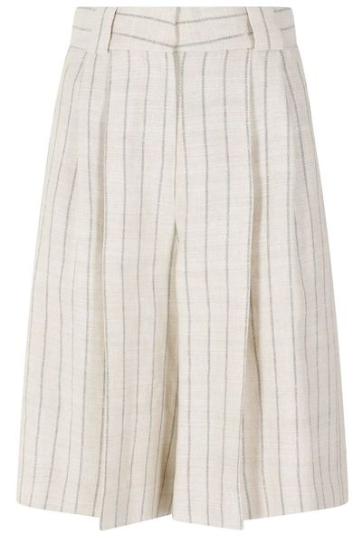 Blazé Milano Serene Husul Pleated Bermuda Shorts