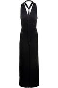 TWINSET Sleeveless Satin Jumpsuit