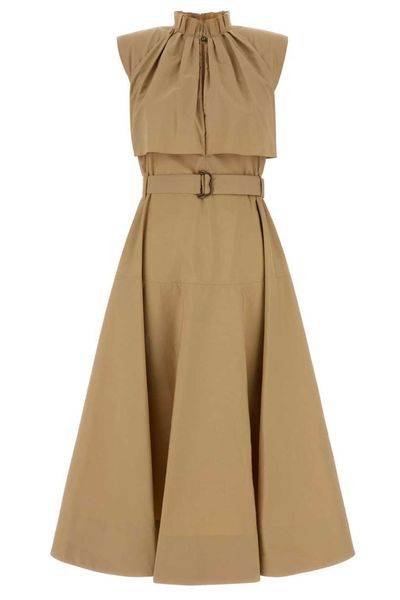Burberry Jessica Belted Sleeveless Dress