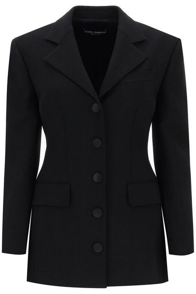 Dolce & Gabbana Single-Breasted Long Sleeved Blazer