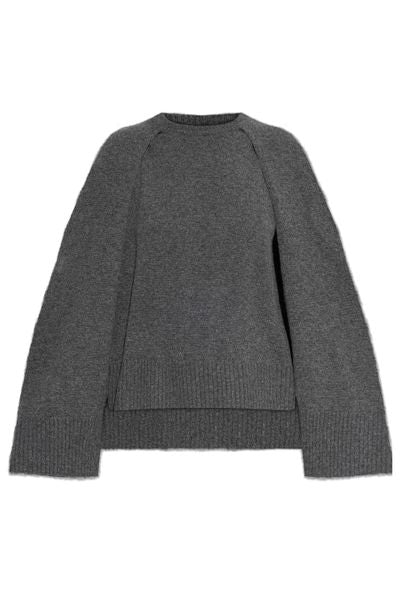 Totême Crewneck Knit Cape