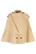 Burberry Double Breasted Short Trench Coat
