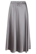 Herno Drawstring Satin Skirt