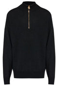 Versace Half-Zipped Knitted Jumper