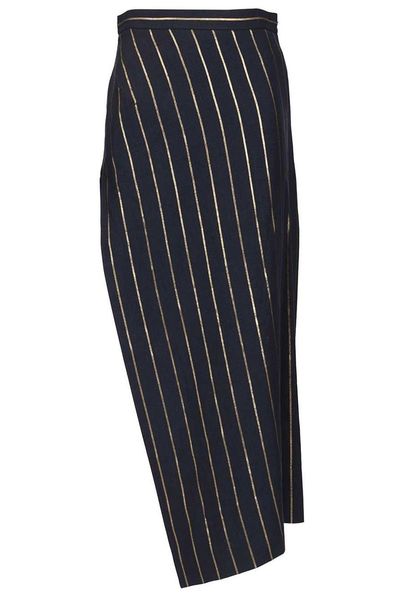 Vivienne Westwood Infinity Striped Maxi Skirt
