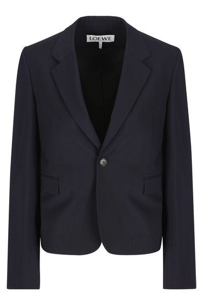 Loewe Single-Breasted Tailored Blazer