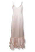 Jil Sander Layered Ruffled Slip Dress