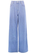 Lois Studded Wide-Leg Jeans