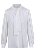 Max Mara Melania Tie Detailed Button-Up Shirt