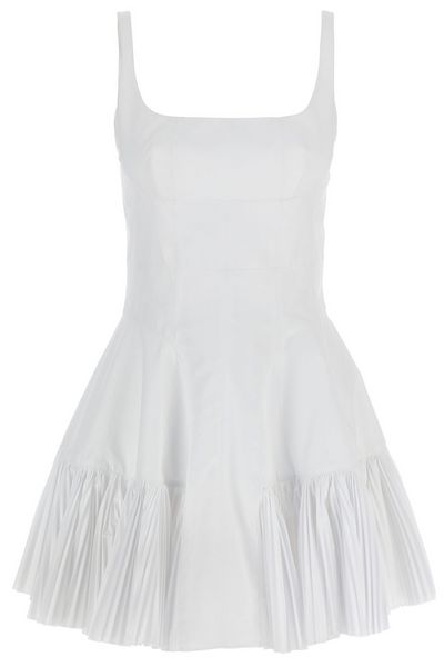 Giovanni Bedin Sleeveless Pleated Mini Dress