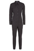 Prada Long-Sleeved Buttoned Jumpsuit