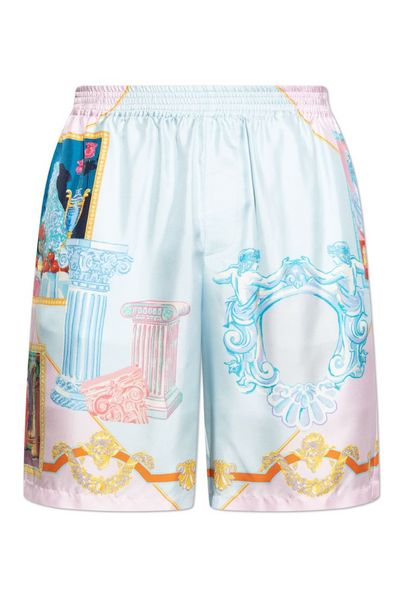 Versace Pattern-Printed Shorts