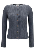 Burberry Ribbed Slim-Fit Cardigan