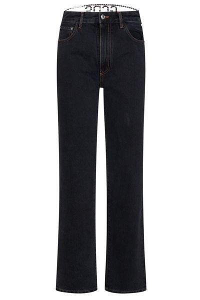 GCDS Chocker Embellished High Waist Jeans