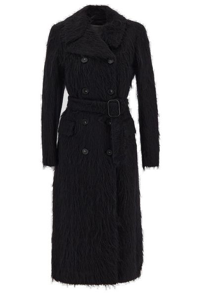 Sportmax Modico Double-Breasted Belted Coat