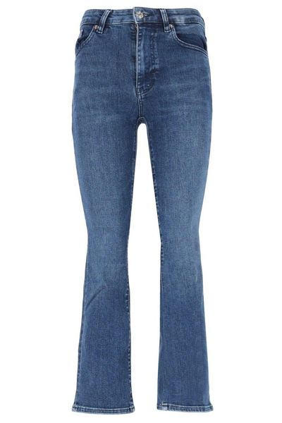 Frame Reboot Crop Bootcut Jeans