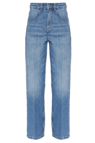 Victoria Beckham High-Rise Straight Jeans
