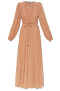 Zimmermann Valiant Embroidered Bib Dress