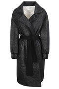 Fabiana Filippi Long Sleeved Belted Waist Cardi-Coat