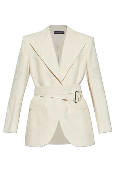 Dolce & Gabbana Belted Tailored Blazer