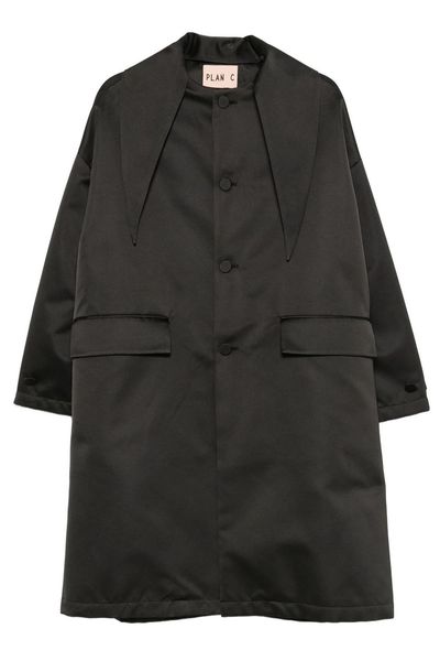 Plan C Oversized Single-Breasted Coat