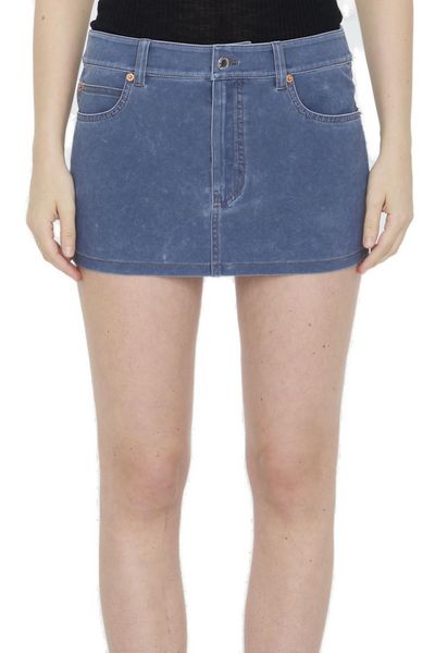 Alexander Wang Denim Mini Skirt