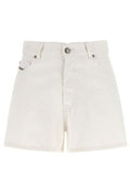 Diesel De-Helios Logo Patch Denim Shorts