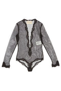 Valentino V-Neck Lace Top