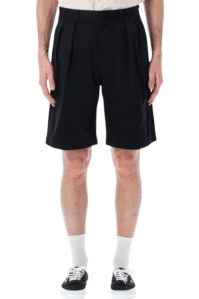 Nanamica Pleated Wide-Leg Shorts