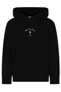 MM6 Maison Margiela Logo Printed Drawstring Hoodie