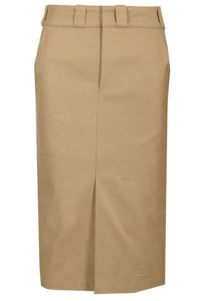 Maison Margiela Skater Chino Midi Skirt