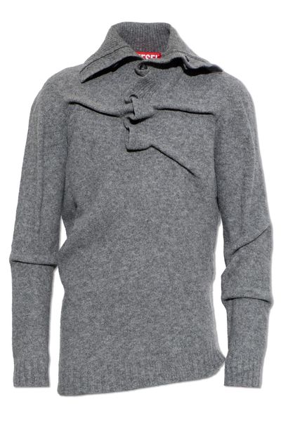 Diesel K Andrew Asymmetric Turtleneck Sweater